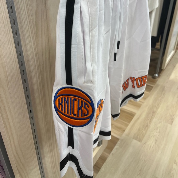 COPY - Y2K NewYork Knicks basketball shorts white orange blue size M - Picture 7 of 7